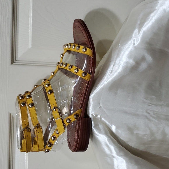 SAM EDELMAN EAVAN YELLOW SZ 10 - Picture 1 of 4